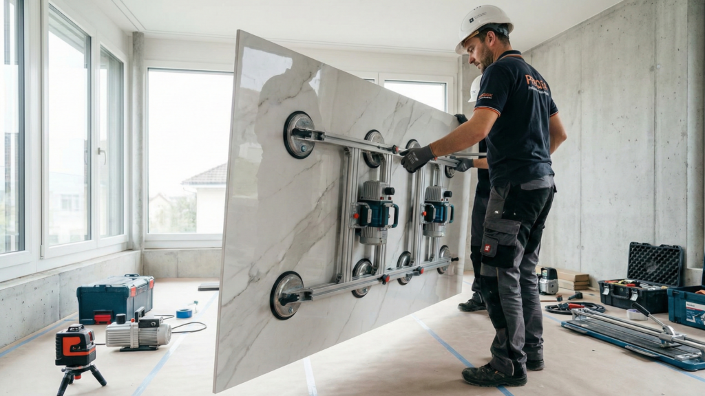 Spieki kwarcowe montaż